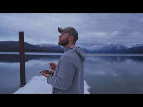 SOLO Winter Camping in Glacier National Park - ASMR