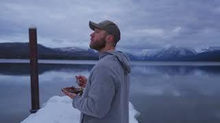 SOLO Winter Camping in Glacier National Park - ASMR by Hunter Pauley 4,091 views 3 months ago 21 minutes