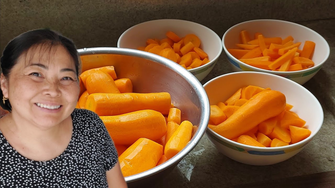 Congelamento de Cenouras | primeira vez colhendo numa horta caseira que testei