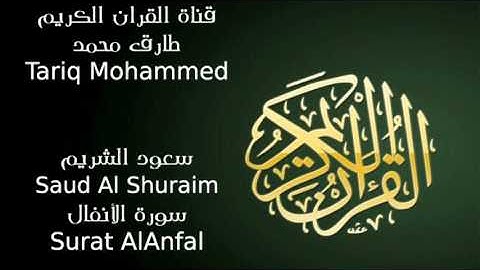 سعود الشريم سورة الأنفال Saud Al Shuraim Surat Al Anfal