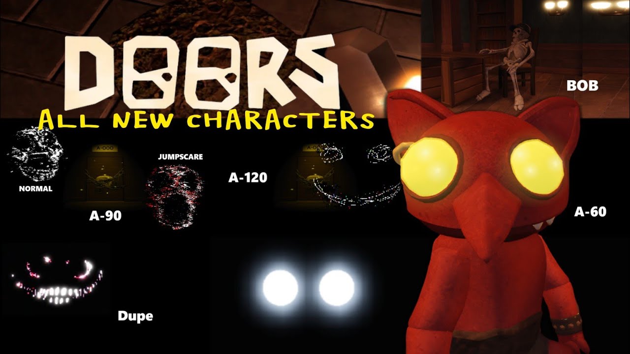 Roblox DOORS ALL NEW Monsters Name