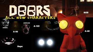 Roblox DOORS ALL NEW Monsters Name | Roblox Doors All Characters | Roblox Doors All New Monsters