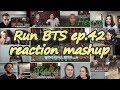 [BTS] Run BTS 달려라 방탄 ep.42｜reaction mashup