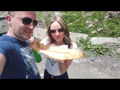 ლენას და საშას ვიდეო ბლოგი #5 ყაზბეგი