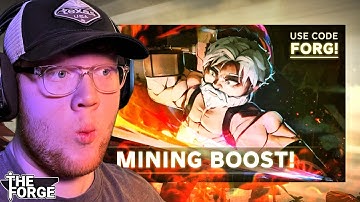 FREE REROLLS + Mining BOOST EVENT - Roblox Forge LIVE