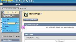 Blackboard In a Hurry 2011: Customize Your Course Menu by Editing a Link