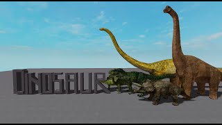 Dinosaurs Size Giants Human