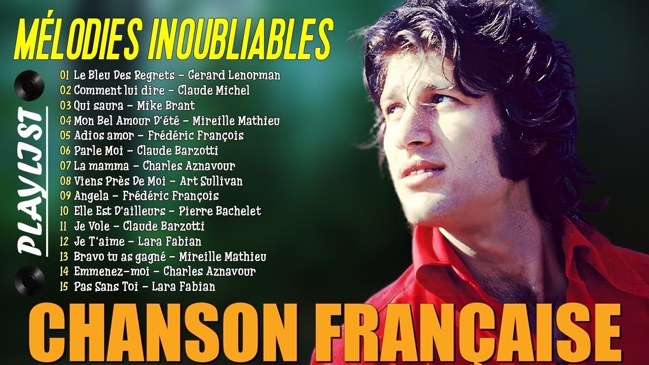 Légendes de la musique Française des années 60s 70s 80s ❤️ Pierre Bachelet, Claude Barzotti, Dalida