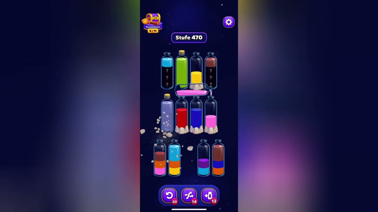 Magic Sort Level 470 Solution Walkthrough 