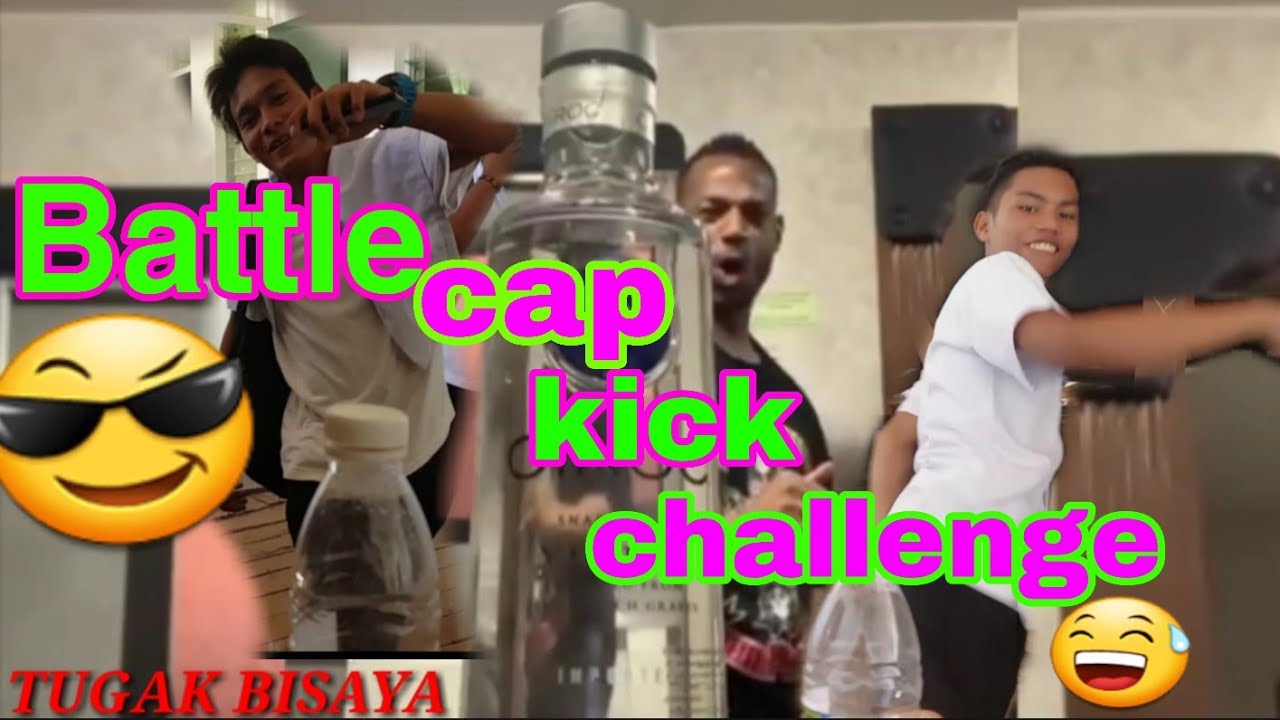 BOTTLE CAP KICK CHALLENGE YouTube
