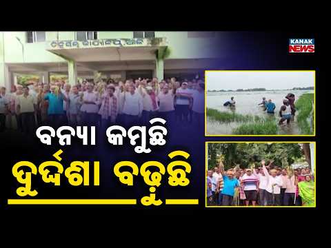 ଚାଷୀଙ୍କ ଦୁର୍ଦ୍ଦଶାର ହୃଦୟବିଦାରକ ଚିତ୍ର | Odisha Flood Recedes | 23 Panchayats Devastated in Aul