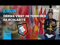 Drine vient de terminer sa scolarit  lcole des officiers de la gendarmerie nationale