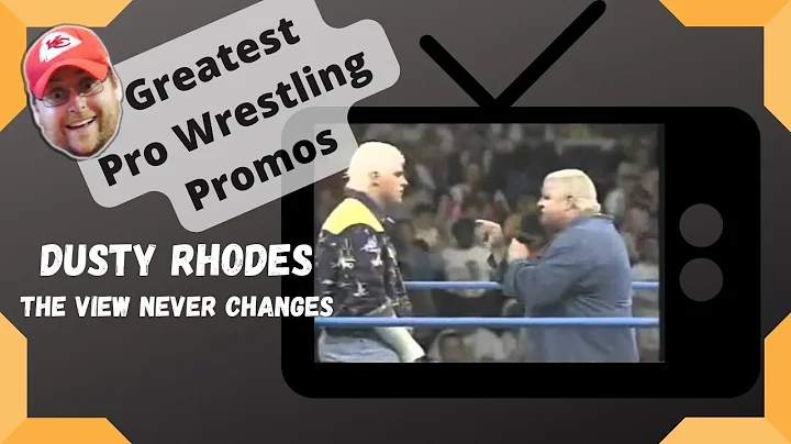 Dusty Rhodes to his son Dustin Rhodes  "The View N...