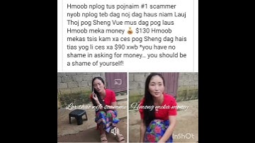 lor thao from lao wife scam Hmong meka  money