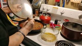 Goulash,Made different turned in to Spaghetti.Tawynia's Home Cooking 05/18/24