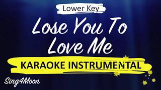 This is our piano karaoke instrumental of the song ⭐️ lose you to
love me by selena gomez. it's lower key/male version. if like backing
track, hi...