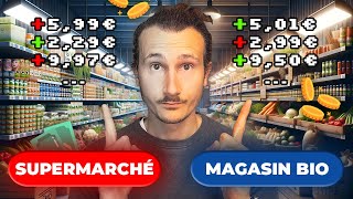 MOINS CHER ? Magasin Bio OU Supermarché (Bio) ? 💰 by Guillaume Feelgood 4,453 views 5 months ago 8 minutes, 20 seconds