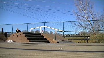 Kick-flip Front-Boardslide Down A Hand Rail