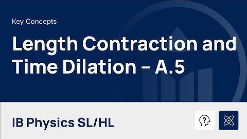 Special Relativity Part II: Length Contraction and Time Dilation [IB Physics HL]