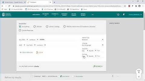 OneSearch: Searching for Books and Videos in the Library Catalog