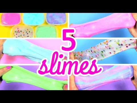 How To Make Slime Fluffy Easy Just glue and sugar !. 