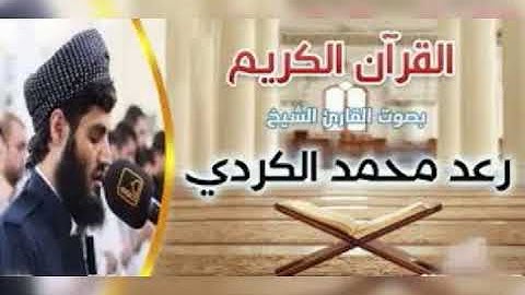 سورة طه الي الايه 104 بصوت رعد الكردي