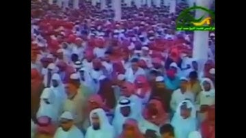 تلاوة نادرة من صلاة التهجد للشيخ محمد أيوب من المسجد النبوي الشريف عام 1411ه‍