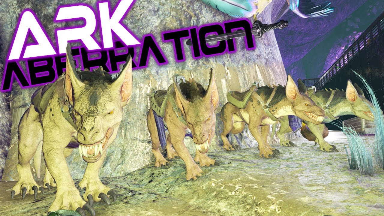 ARK ABERRATION STARTING A RAVAGER ATTACK TEAM YouTube