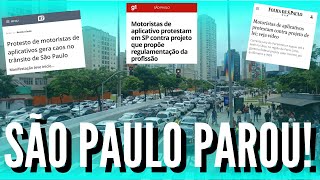 Foi Gigante! PROTESTO DE MOTORISTAS CONTRA PLC 12/2024 PARA SÃO PAULO!