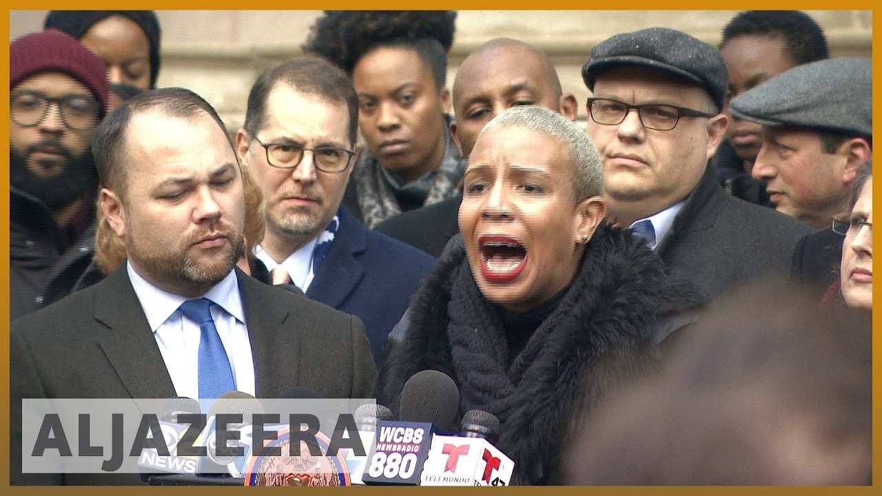 🇺🇸 شرطة نيويورك تسقط التهم الموجهة ضد أم بعد موجة غضب عارمة بسبب فيديو اعتقالها | الجزيرة الإنجليزية