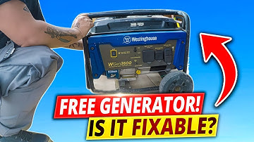 Free Generator! Westinghouse WGen3600 – Let