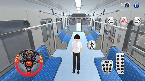 Today I Am Travelling Metro 🚝 | Subway Platform Complete - 3D Driving Class 2025 || #cargame #usa 