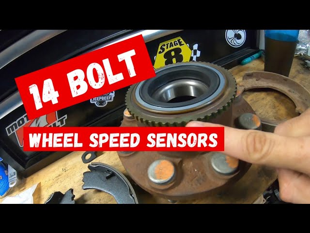 ABS Sensor Mounts - 14 Bolt Axle