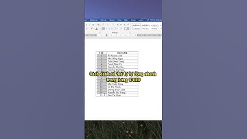 Cách đánh stt tự động trong word #tinhocvanphong #word #excel #sachtinhocvanphong #youtubeshorts