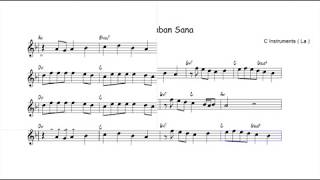 Nota Akor Eşlik -  Büyü de Baban Sana - C Instruments ( La )