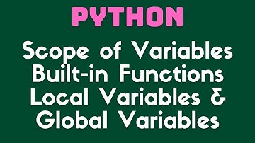 Scope of Variables in Python | Local vs Global Variables | Part-2 | Chapter 7 | XII STD CS