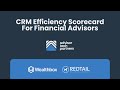 CRM Efficiency Scorecard for Financial Advisors | Advisor Tech Partners