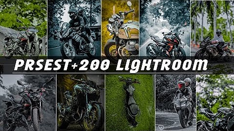 Lightroom ll  presets+200 free download ll new editing best bikers trending ll colour grading dng ✔️