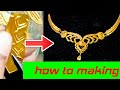 How to making | 22k gold necklace |