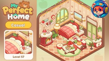 My Perfect Home Casual Level 57 Guide & Answers | Mobile Gameplay Walkthrough 