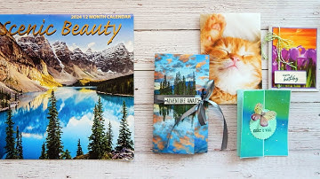 GOT AN OLD CALENDAR?? TRASH TO TREASURE HACK! Easy Junk Journals, DIY Cards & More! Easy TUTORIAL!