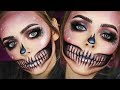 GALAXY SKULL HALLOWEEN MAKEUP LOOK