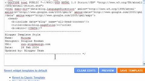 How to Remove Google Blogspot (Blogger) Navigation Bar from Your Blog