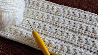 Beautiful Crochet Star Stitch Tutorial