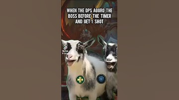 When the dps aggro the boss before the timer and gets one shot #wow #worldofwarcraft #warcraft
