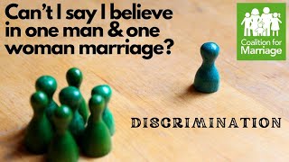 Those who have stood firm for real marriage ...