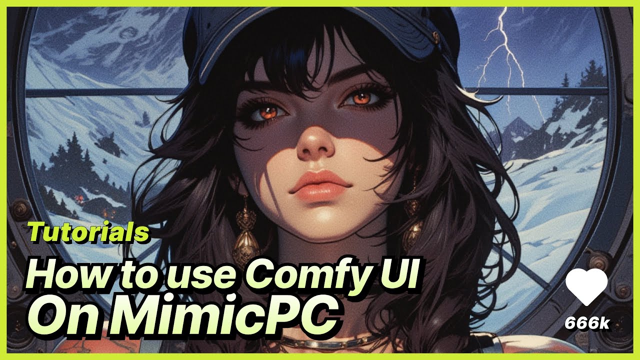 How To Use Comfy UI On MimicPC