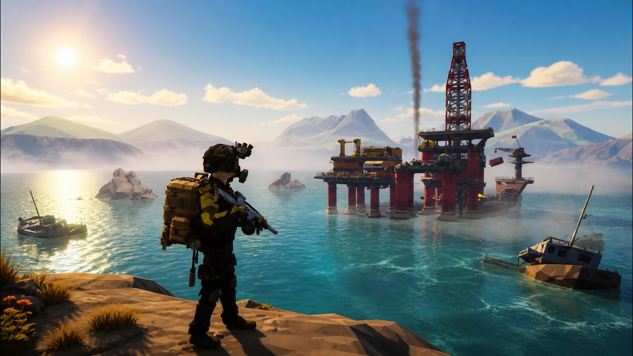 Surroundead Oil Rig Code We found the Oil Rig Code Location (Easy to Miss!) + Exclusive Gear ...