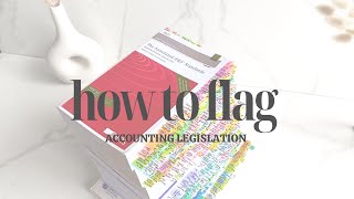 how to flag your accounting standards | the basics & helpful tips 📖💌