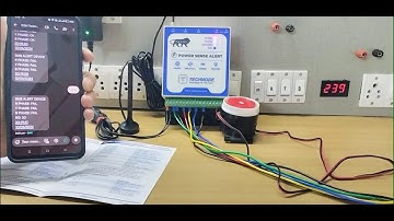 3 Phase Power Failure SMS Alert Modem | Technode Power Sense Alert
